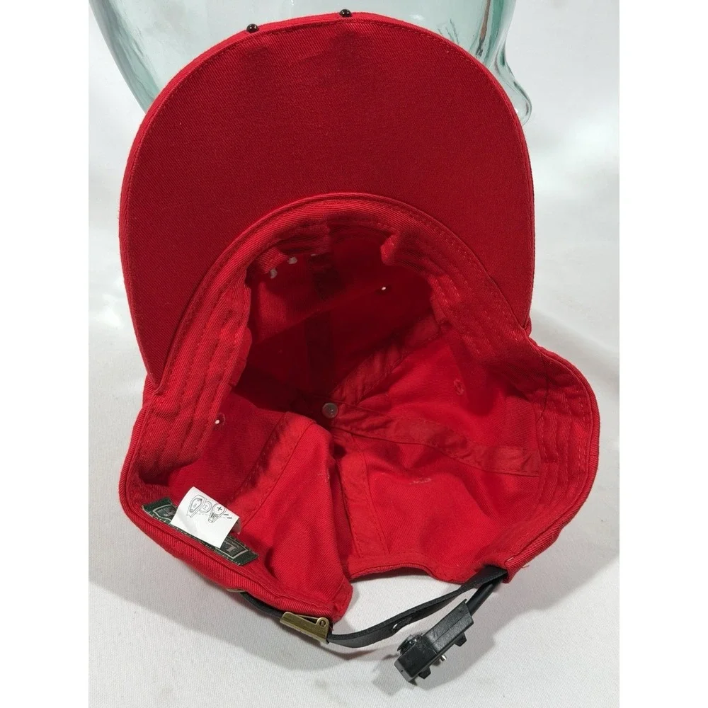 LL Bean Pathfinder LED Hat Red Hiking Camping Gorpcore Outdoor Ca